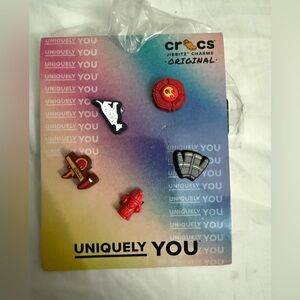 Jibbitz Red and Yellow Charm for Crocs